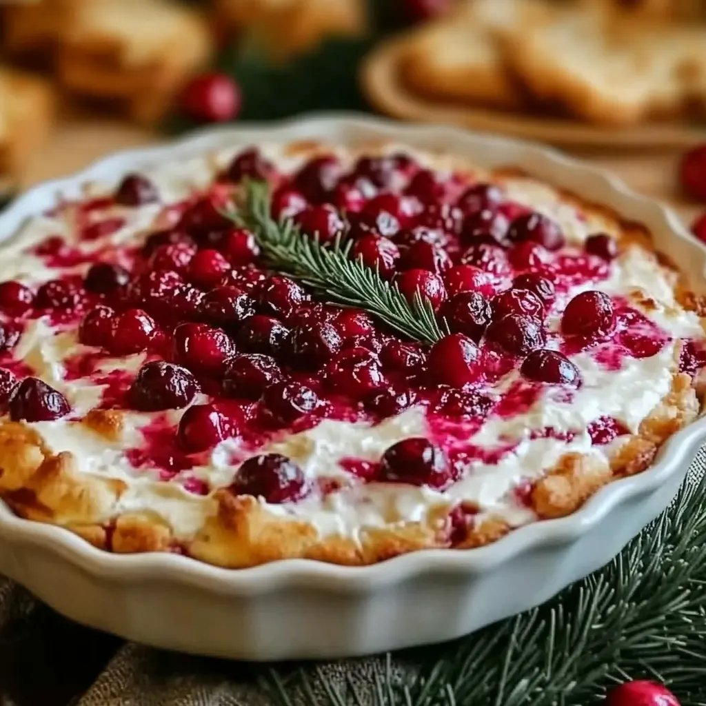 Baked Cranberry Cream Cheese Dip