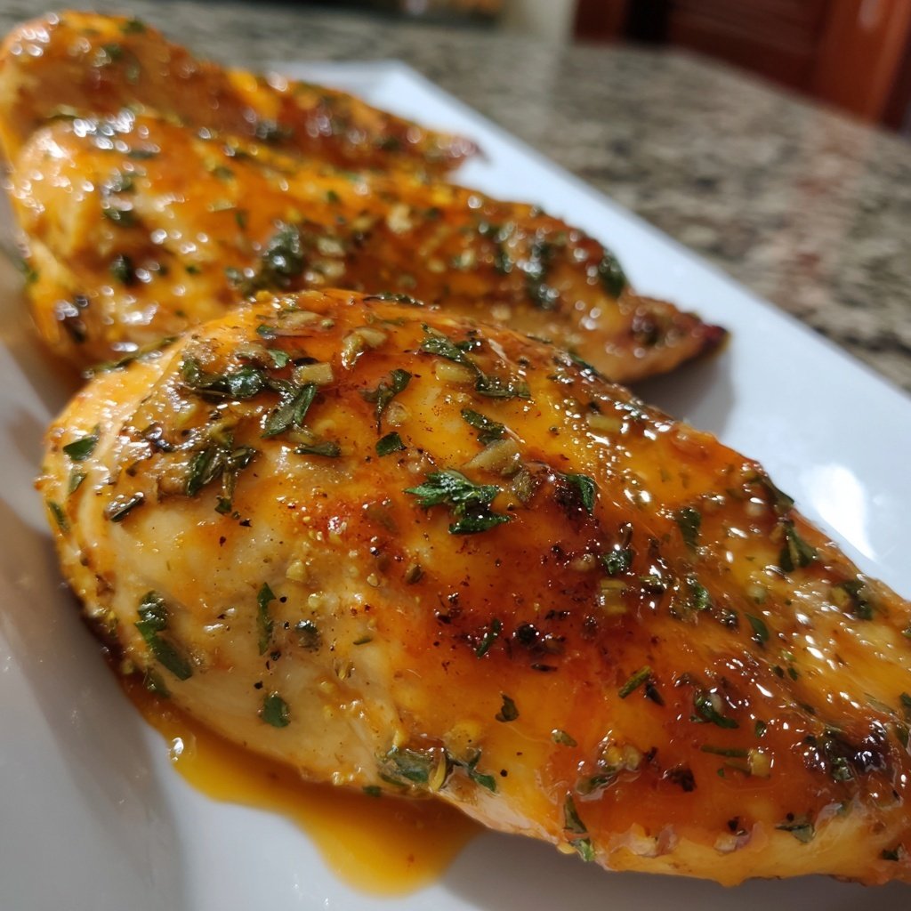 Chicken Breast with Orange Glaze