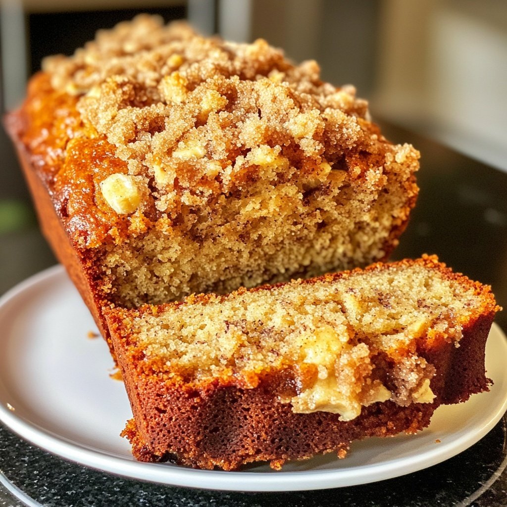 Banana Bread with Brown Sugar Streusel Recipe