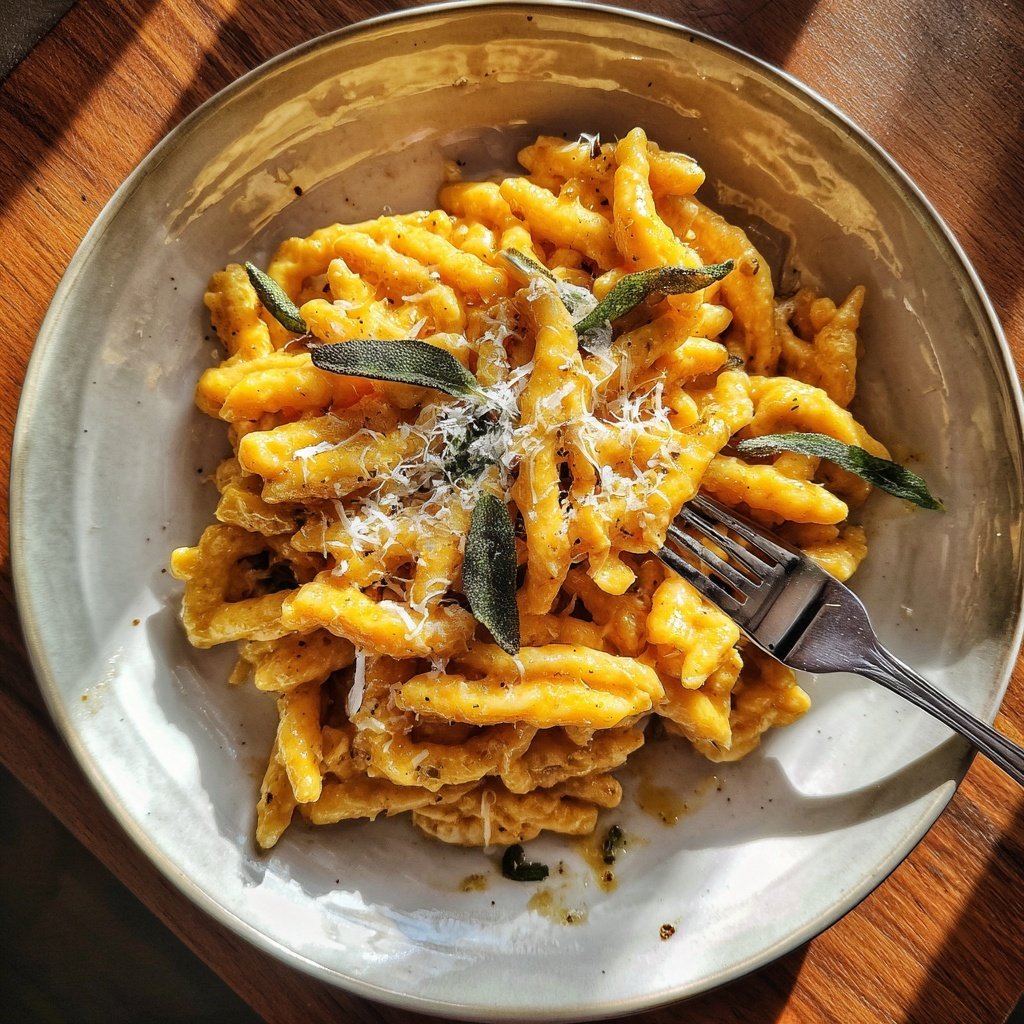 Creamy Pumpkin Pasta