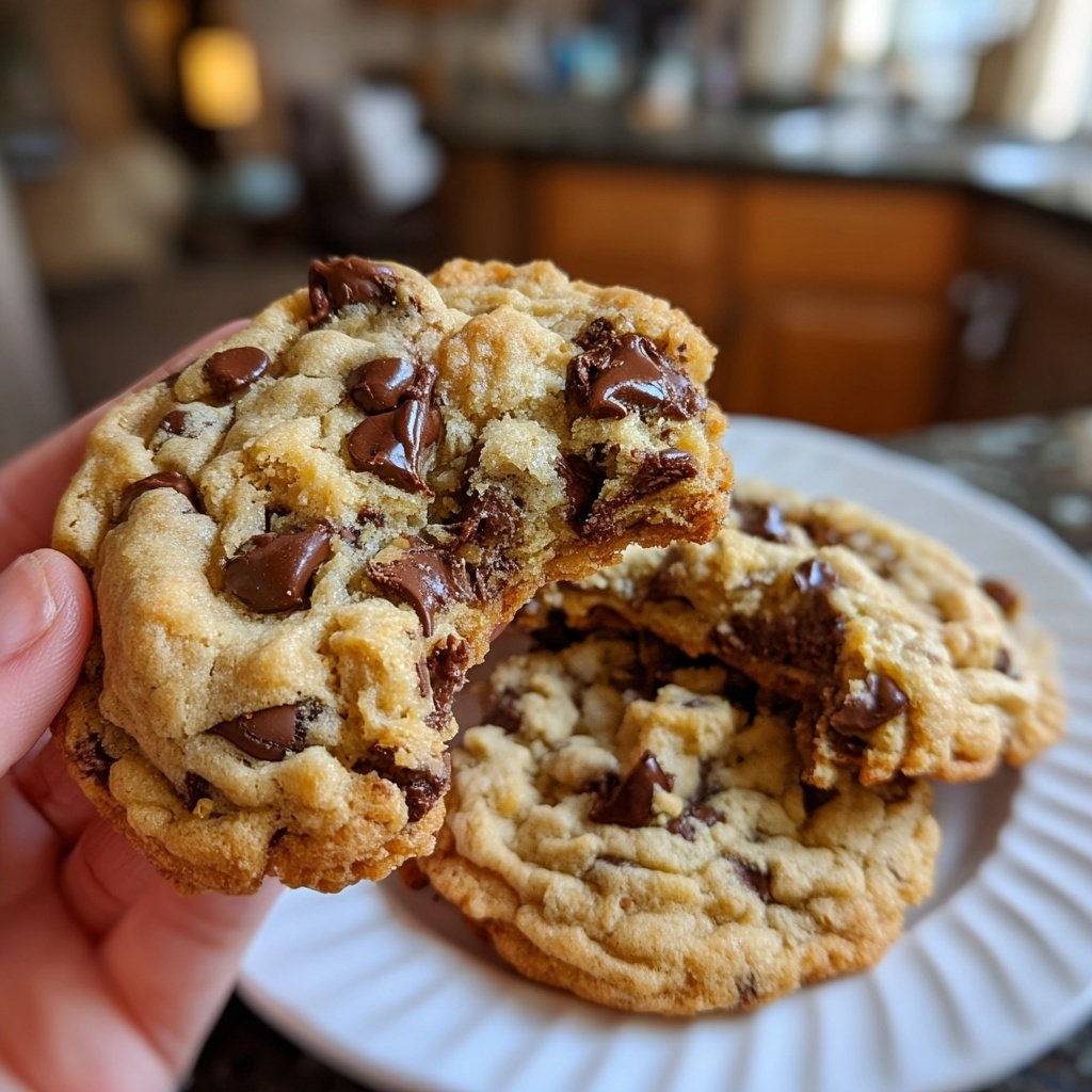 Bakery-Style Chocolate Chip Cookies
