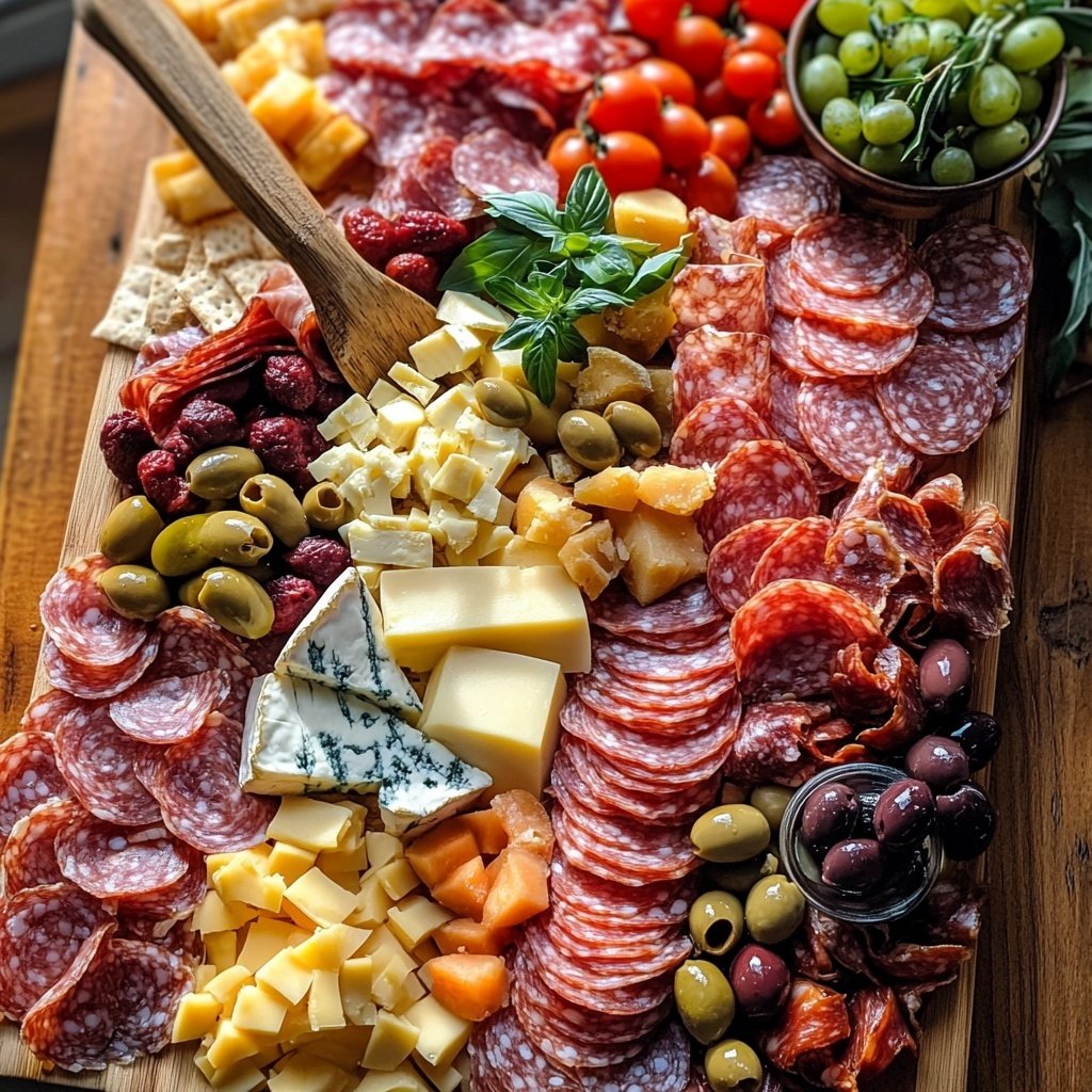 Super Bowl Charcuterie Board