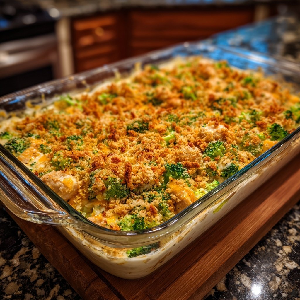 Healthy Chicken And Broccoli Casserole