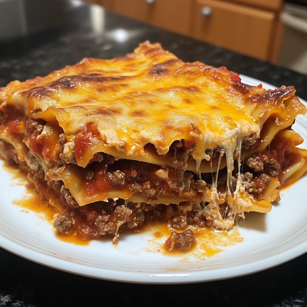 Ground Beef Lasagna