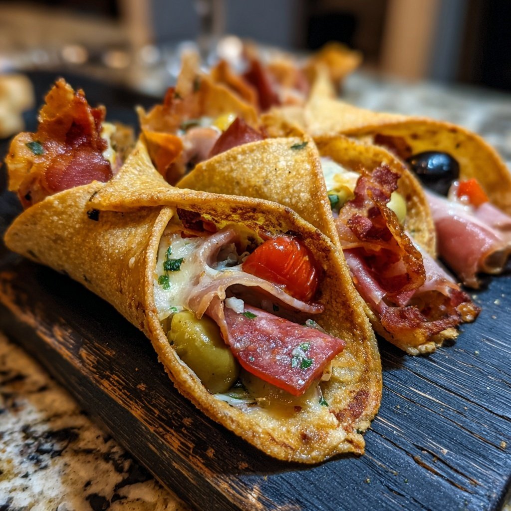 Savory CharCUTErie Cones