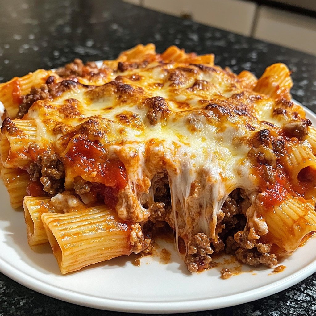 Ground Beef Pasta Bake