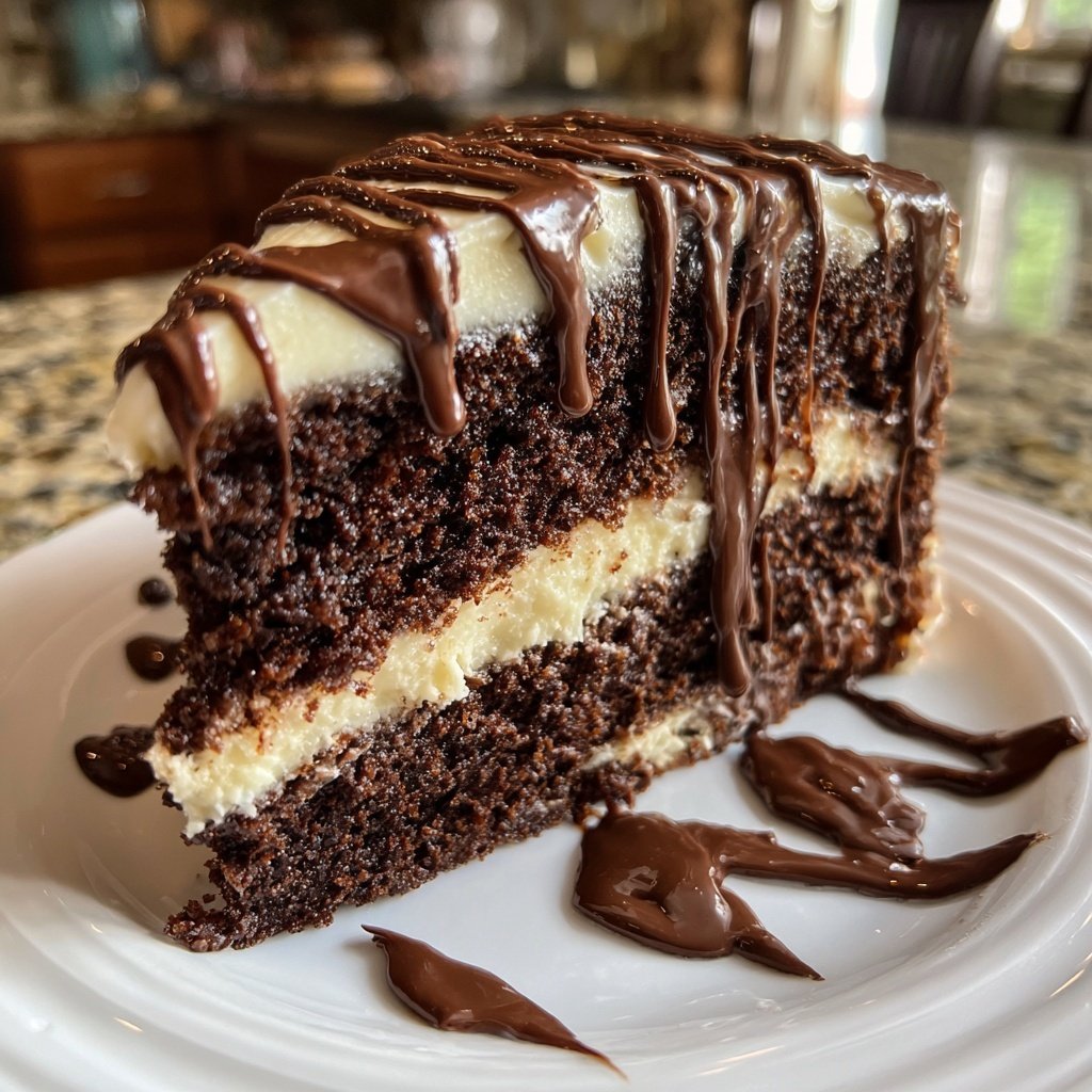 Classic Chocolate Cake With Buttercream