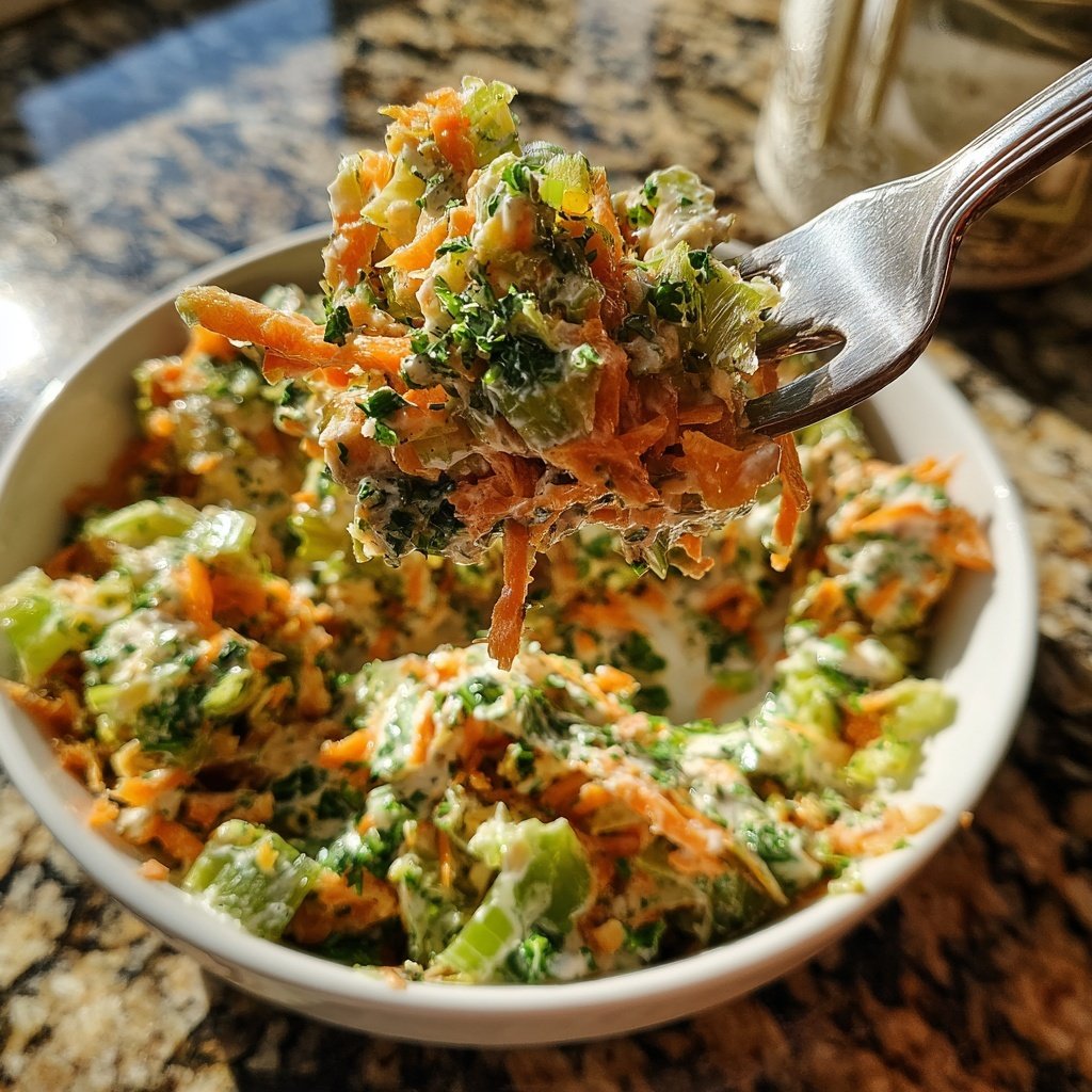 Celery Salad With Yogurt Dressing