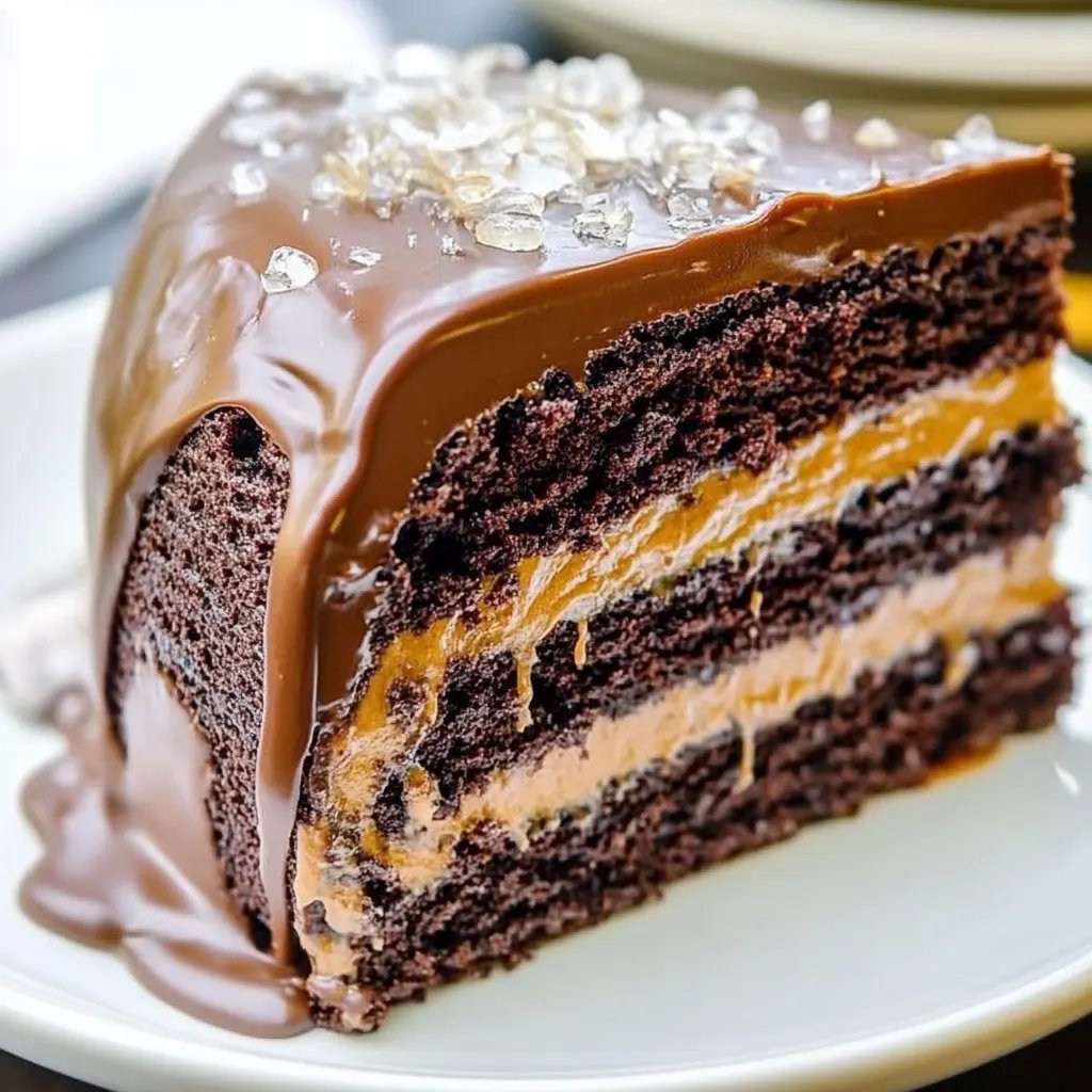 Salted Caramel Chocolate Cake