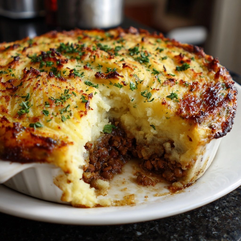 Sunday Lentil Shepherd’s Pie