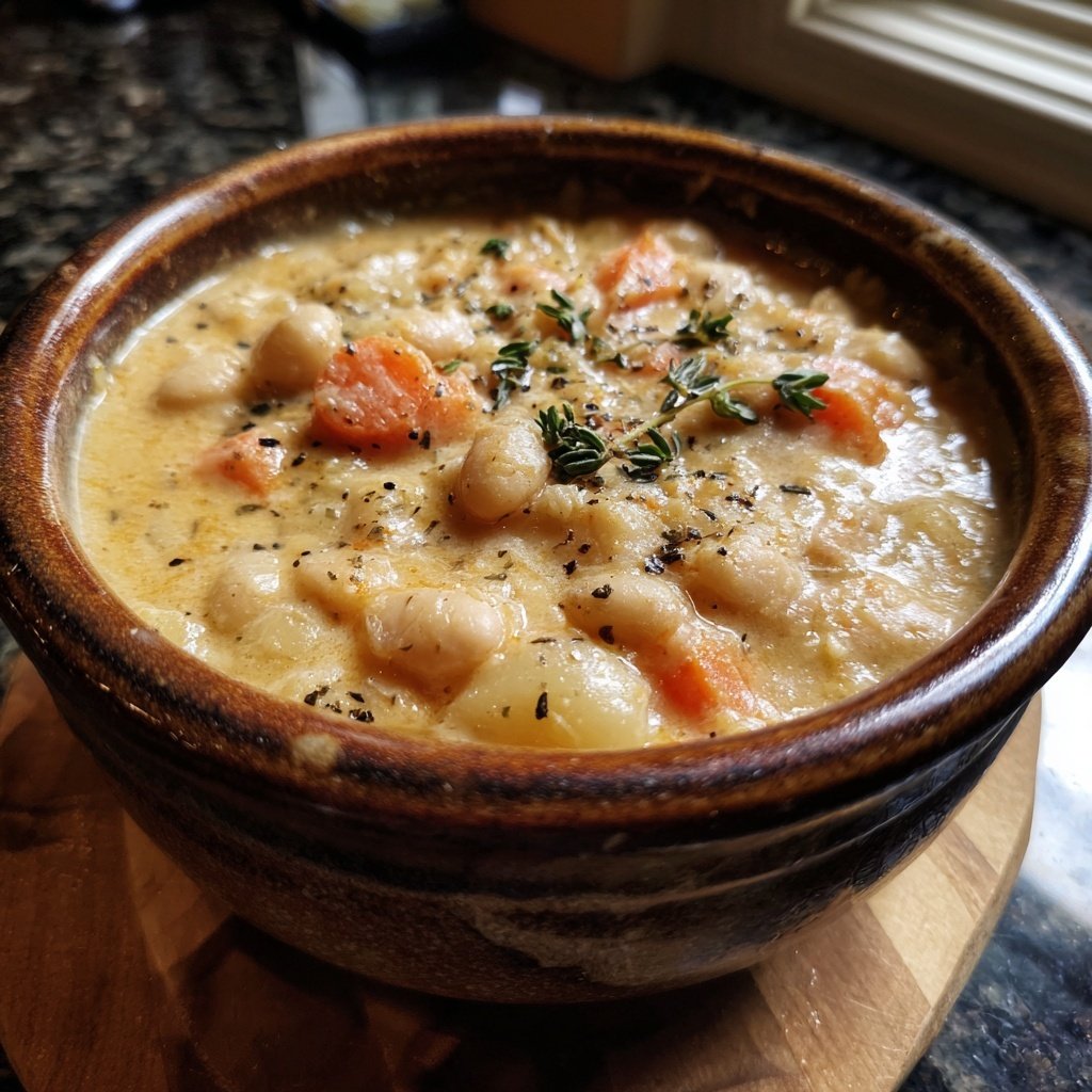 Sunday Creamy White Bean Stew