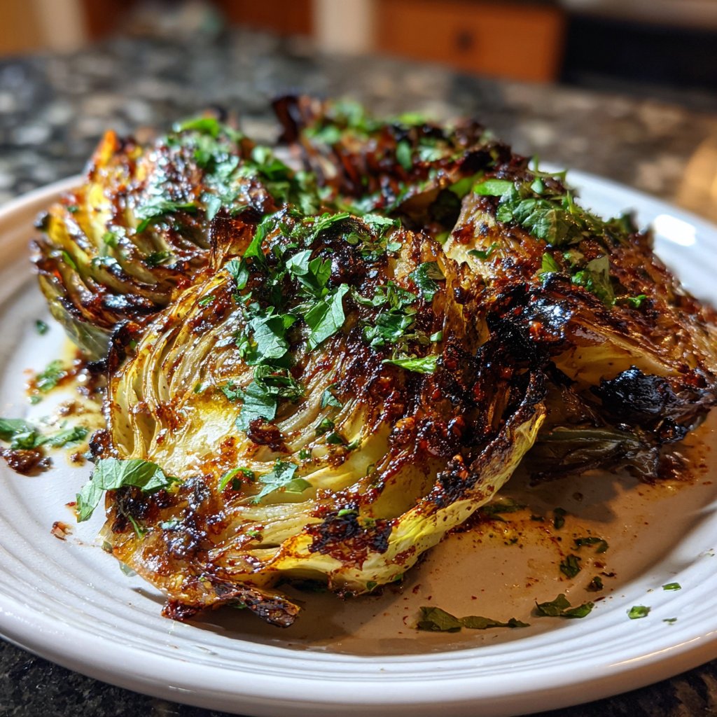 Jamaican Roasted Cabbage