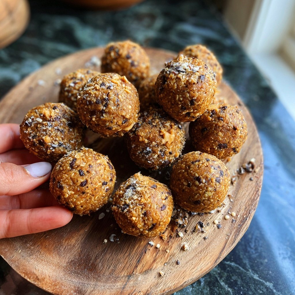 Healthy Peanut Butter Snack Balls
