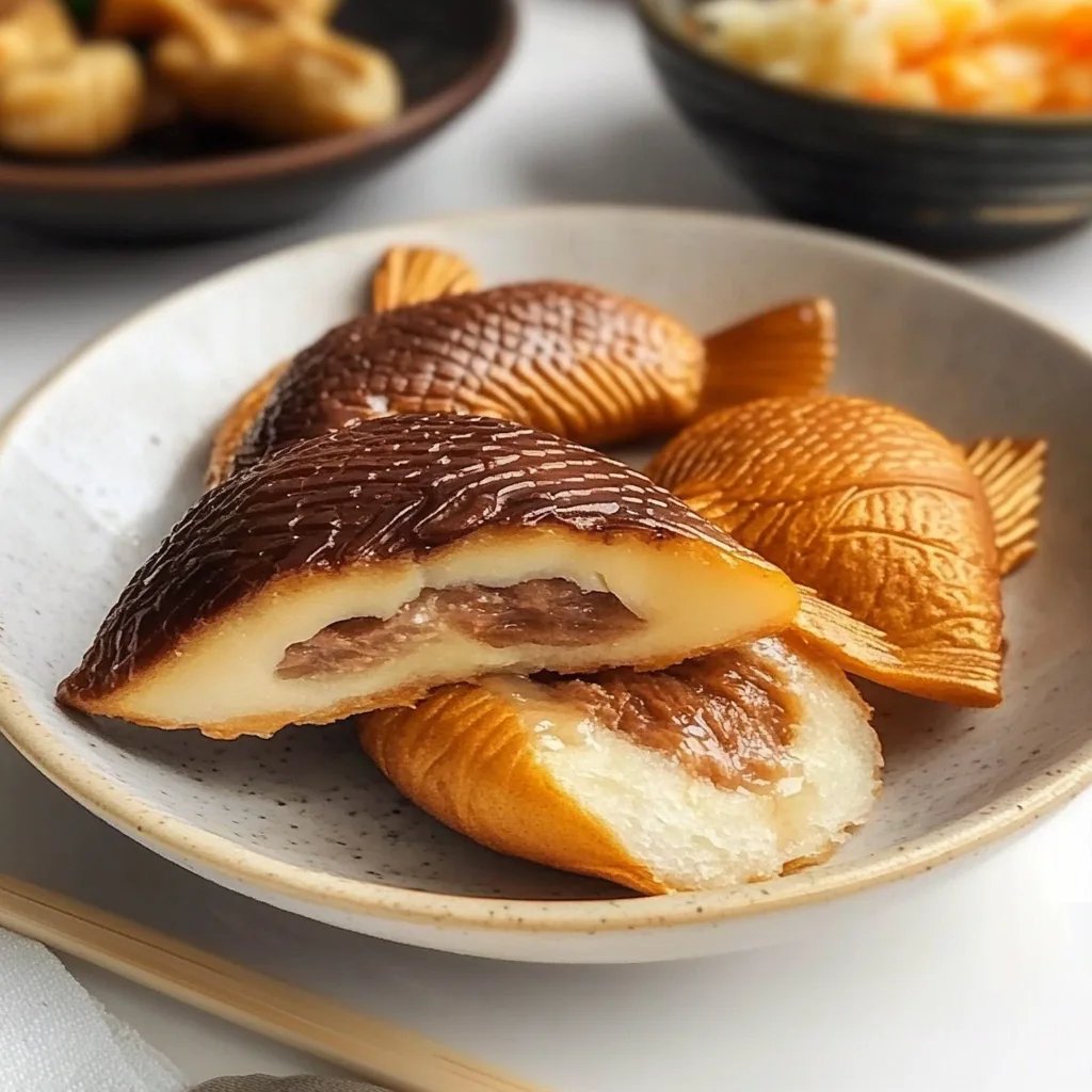 Taiyaki Japanese Fish Dessert