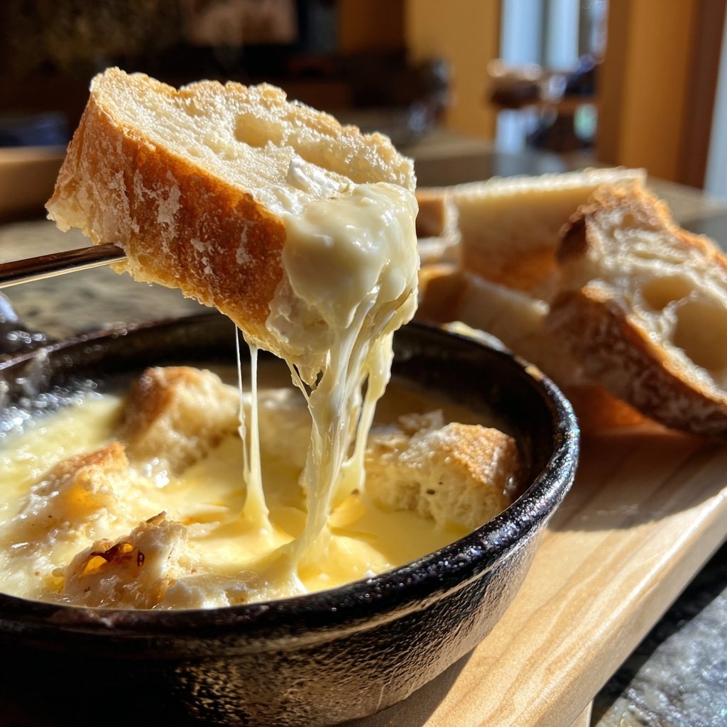 Fondue with Goat Cheese