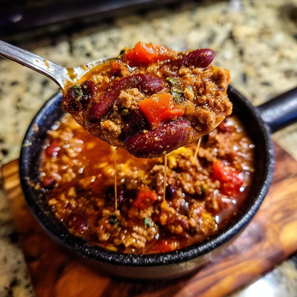 Best Ground Beef Stovetop Chili